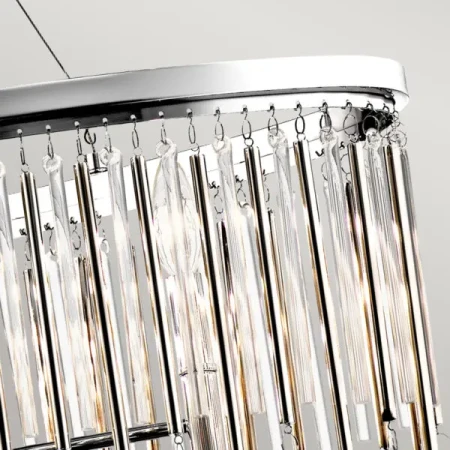 Lampa wisząca Piper Polerowany chrom KL-PIPER-ISLE-PC - Elstead