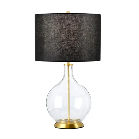 Lampa stołowa Orb ORB-CLEAR-AB-BLK - Elstead