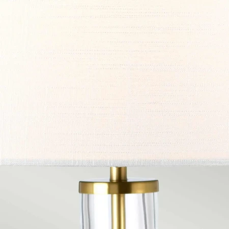 Lampa stołowa Orb ORB-CLEAR-AB-WHT - Elstead