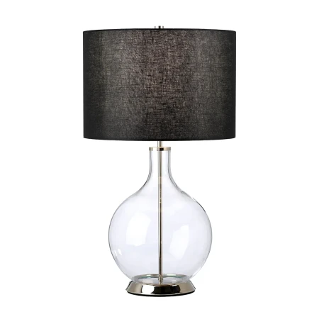 Lampa stołowa Orb ORB-CLEAR-PN-BLK - Elstead