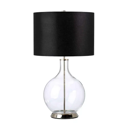 Lampa stołowa Orb ORB-CLEAR-PN-BLK - Elstead