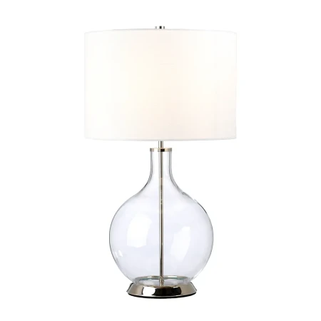 Lampa stołowa Orb ORB-CLEAR-PN-WHT - Elstead