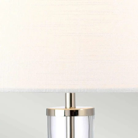 Lampa stołowa Orb ORB-CLEAR-PN-WHT - Elstead