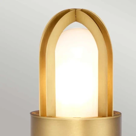 Słupek ogrodowy Paignton Szczotkowany mosiądz PAIGNTON-B-BRASS - Elstead