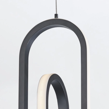 Lampa wisząca Demark QN-DEMARK-1P-BK - Quintiesse