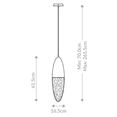 Lampa wisząca Ecrou QN-ECROU-1P-BK - Quintiesse