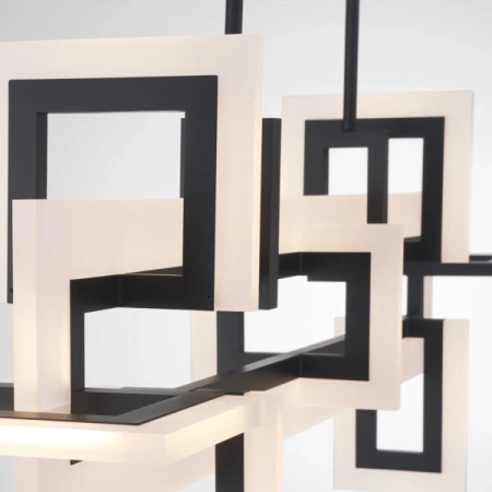 Lampa wisząca Inizio QN-INIZIO-LP-M-BK - Quintiesse