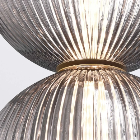 Lampa wisząca Palmas QN-PALMAS-2MP-BG - Quintiesse