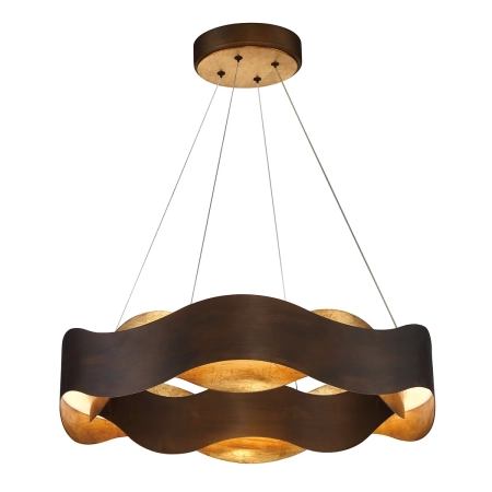 Lampa wisząca Vaughan QN-VAUGHAN-P-M-BRZ-GD - Quintiesse