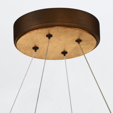 Lampa wisząca Vaughan QN-VAUGHAN-P-M-BRZ-GD - Quintiesse
