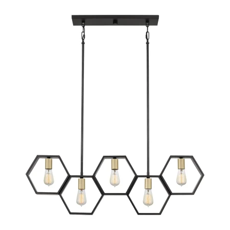 Lampa wisząca Bismarck QZ-BISMARCK-ISLE-EK - Elstead