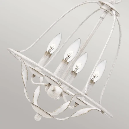 Lampa wisząca Bradbury antyczna biel QZ-BRADBURY-4P-AWH - Elstead