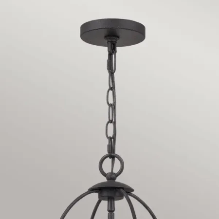Lampa wisząca Bradbury popielata QZ-BRADBURY-4P-GK - Elstead