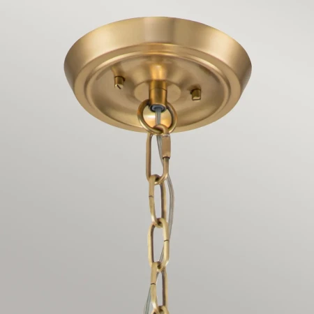 Lampa wisząca Gotham Szczotkowany mosiądz QZ-GOTHAM-P-BB - Elstead