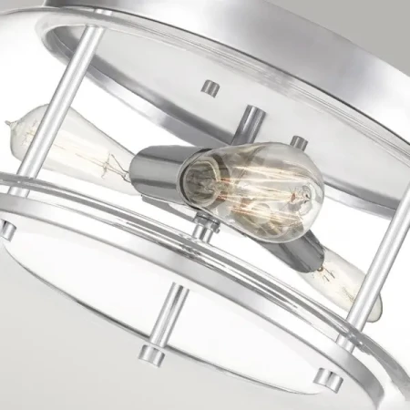 Plafon Trilogy Polerowany chrom QZ-TRILOGY-F-M-BATH - Elstead