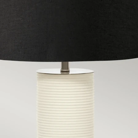 Lampa stołowa Ripple Biała RIPPLE-TL-WHT-B - Elstead