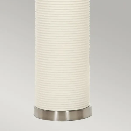 Lampa stołowa Ripple Biała RIPPLE-TL-WHT-B - Elstead