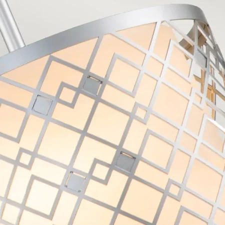 Mała lampa wisząca Ziggy Lakierowane srebro ZIGGY-1P-S-LS - Elstead