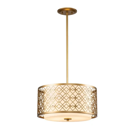 Średnia lampa wisząca Ziggy Lakierowane złoto ZIGGY-2P-M-LG - Elstead