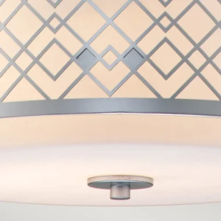 Średnia lampa wisząca Ziggy Lakierowane srebro ZIGGY-2P-M-LS - Elstead
