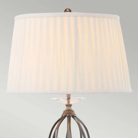 Lampa stołowa podstarzany mosiądz  AEGEAN AG/TL AGED BRASS Elstead
