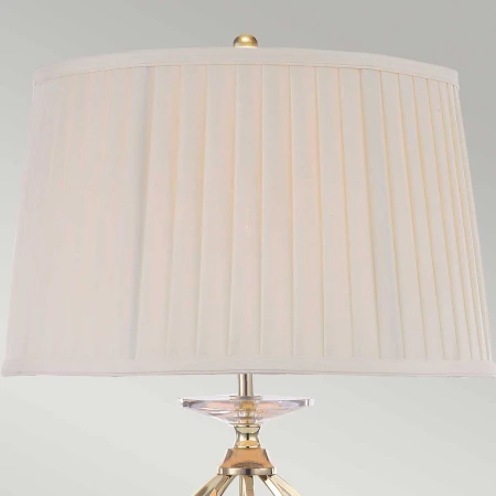 Lampa stołowa mosiądz AEGEAN AG/TL POL BRASS Elstead
