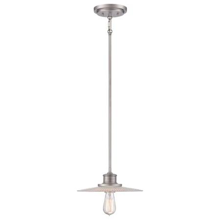 Lampa loft wisząca srebrna  ADMIRAL QZ/ADMIRAL/P AN Elstead