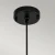 Średnia lampa wisząca Etoile Matowa czerń / Płatki złota ETOILE-P-M-MB - Elstead