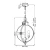 Lampa wisząca Adams oksydowany mosiądz FE-ADAMS-3P-BB - Elstead