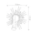 Kinkiet Sun King GN-SUN-KING-1-G - Elstead