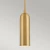 Mała lampa wisząca LED Dax stary mosiądz HK-DAX-MP-HB - Elstead