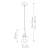 Lampa wisząca Aivian KL-AIVIAN-P-WBR - Elstead