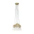 Lampa wisząca Brinley szczotkowany mosiądz KL-BRINLEY6-BB - Elstead
