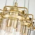 Lampa wisząca Brinley szczotkowany mosiądz KL-BRINLEY6-BB - Elstead
