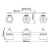 Kinkiet Talland KL-TALLAND3-PC-BATH - Elstead