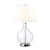 Lampa stołowa Orb ORB-CLEAR-PN-WHT - Elstead