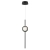 Lampa wisząca Barletta QN-BARLETTA-1P-BK - Quintiesse
