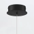 Lampa wisząca Barletta QN-BARLETTA-1P-BK - Quintiesse