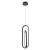 Lampa wisząca Demark QN-DEMARK-1P-BK - Quintiesse