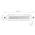 Kinkiet Espada QN-ESPADA-2W-PC - Quintiesse