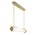 Lampa wisząca Espada QN-ESPADA-LP-BG - Quintiesse