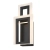 Kinkiet Inizio QN-INIZIO-1W-BK - Quintiesse