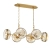 Lampa wisząca Nottingham QN-NOTTINGHAM-6LP-AB - Quintiesse