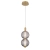 Lampa wisząca Palmas QN-PALMAS-2MP-BG - Quintiesse