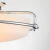 Plafon Griffin Polerowany chrom QZ-GRIFFIN-F-PC - Elstead