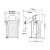 Kinkiet Riggs QZ-RIGGS1-BATH-WS - Elstead