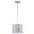 Mała lampa wisząca Ziggy Lakierowane srebro ZIGGY-1P-S-LS - Elstead