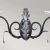 Kinkiet klasyczny czarny AMARILLI AML2 BLK/SILVER Elstead
