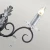 Kinkiet klasyczny czarny AMARILLI AML2 BLK/SILVER Elstead