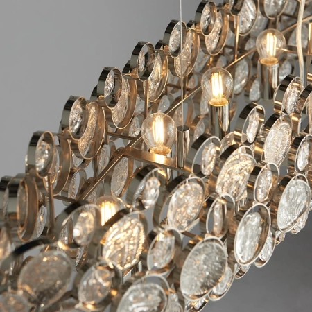 Lampa wisząca szklana 8-punktowa 123cm 76507 z serii MARELLA - Endon Lighting